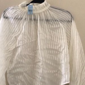 Sheer blouse